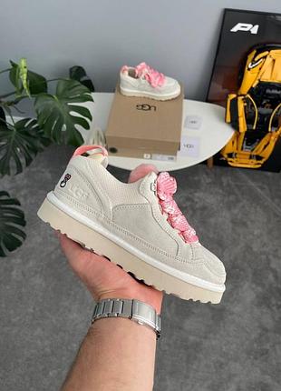 Угги ugg lowmel sneaker love light grey / smb+ 🔗