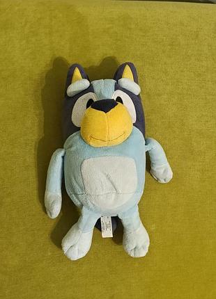 Интерактивная мягкая игрушка, которая разговаривает: блуи / talking bluey 13" (moose toys / ludo studio)