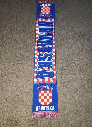 Футбольный шарф сборной хорватии (hrvatska)