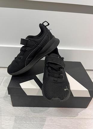 Кросівки сіточка чорні пума puma