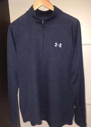 Лонгслів чоловічий under armour loose heatgear синій l