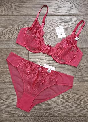 Комплект білизни tu lingerie р. 40с/90с - 14/42/xl