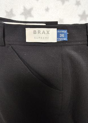 Брюки жіночі brax supreme чорні шерстяні 36 розмір