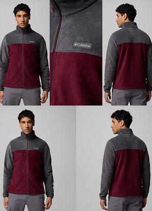 Columbia steens mountain™ full zip 2.0 / коламбія чоловіча флісова кофта | оригінал | l