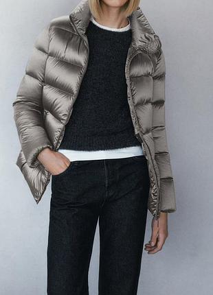 Massimo dutti куртка пуховая, пуховик. есть нюанс