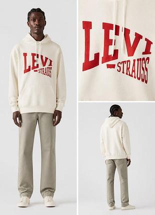 Худи levi’s relaxed graphic hoodie / худи левис графическое оверсайз | оригинал | m, l, xl