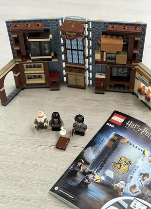 Конструктор для хлопчика lego harry potter hogwarts moment: charms class 76385