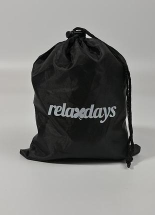 Фірмовий мішечок / чохол на затяжках relaxdays (18х22 см), чорний