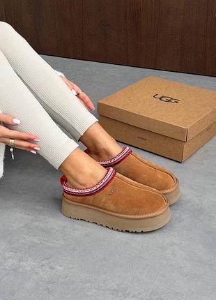 Ugg tasman platform chestnut 5