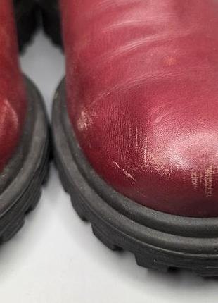 Кожаные ботинки clarks 3
