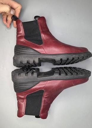 Кожаные ботинки clarks 6