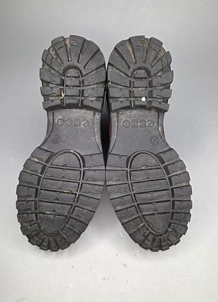 Кожаные ботинки clarks 7
