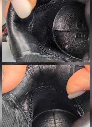 Кожаные ботинки clarks 10