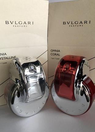Bvlgari omnia crystalline eau de toilette 65 ml.
оригінальний тестер/старий дизайн.