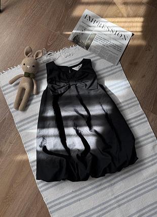 Сукня балон з бантом h&m 3