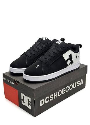 Жіночі кросівки dc shoes court graffik black white