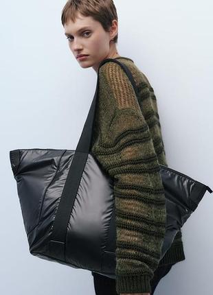 Сумка шопер zara зара
