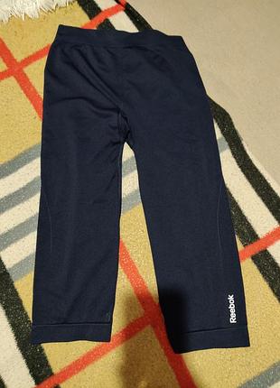 Лосины бриджи спортивные капри reebok