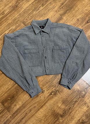 Чоловіча вінтажна сорочка в дрібну клітинку від levi's