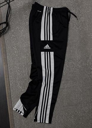 ⚽️adidas оригінал❗️чоловічі спортивні штани чорні  /  s розмір / треніки для футболу / спорту адідас.