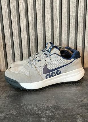 Кроссовки nike acg lowcate wolf grey/navy размер 44.5