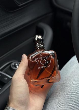 Духи чоловічі armani stronger with you  intensely.