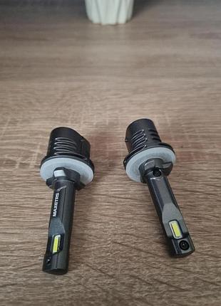 Светодиодные led лампы в противотуманные фары maxgtrs 880 (h27w/1), комплект 2 шт. new
