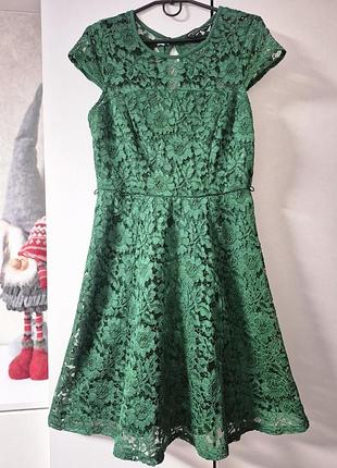Шикарна гіпюрова сукня dorothy  perkins, розмір м,l