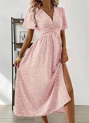 1+1=3❤️симпатичное нежное платье в цветочки от shein