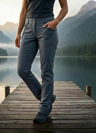 Женские треккинговые брюки craghoppers nosilife clara cigarette pants светло-голубые eu 40 42 44