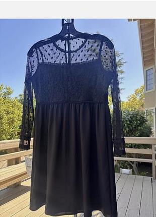 Сукня чорна zara