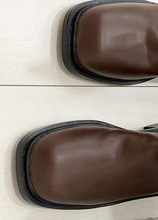 Чоботи жіночі h&m  boots коричневі 6