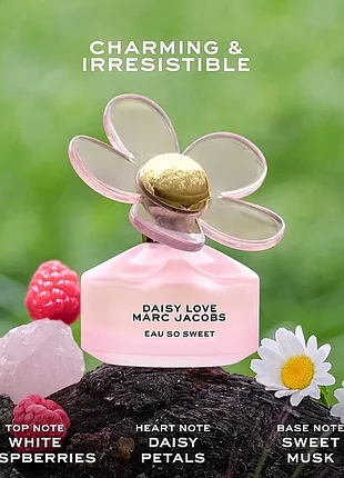 Туалетна вода marc jacobs daisy love eau so sweet 4 мл для жінок