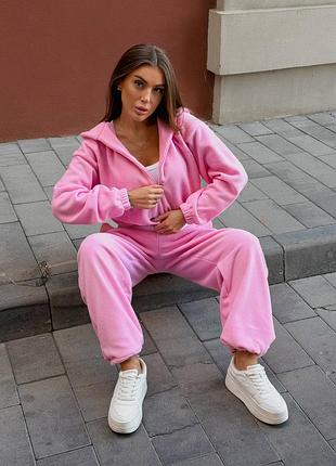 Женский спортивный костюм флисовый
