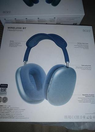 Навушники borofone bo22 pro max wireless bt headphones