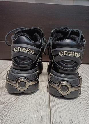 Кожаные кроссовки new rock nomada negro 8