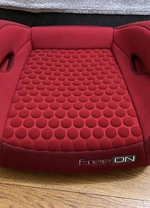 Дитячий автокрісло-бустер freeon comfy i-size (15-36 кг) червоний