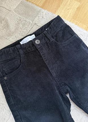 Дитячі вельветові штани zara kids 6р