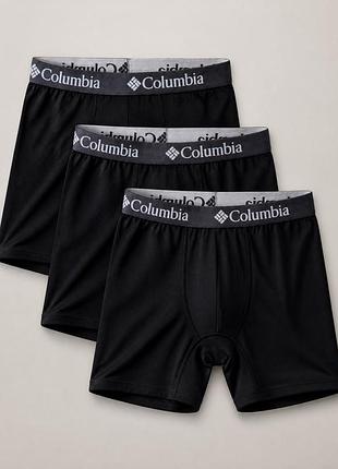 Трусы-боксеры columbia / боксерки колламбы мужские черные | оригинал | m
