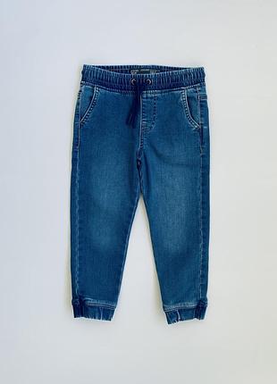 Джинси джогери для хлопчика 2-3 років синього кольору denim co