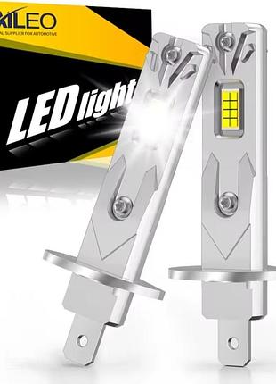 Автомобільні led лампи mileo 60w, 12000lm, 6500k (пара)