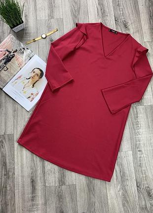 Малинова сукня mango
