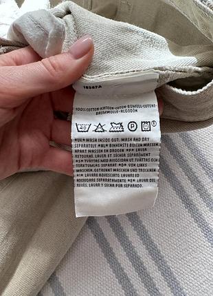 Прямі бежеві джинси levi’s 6