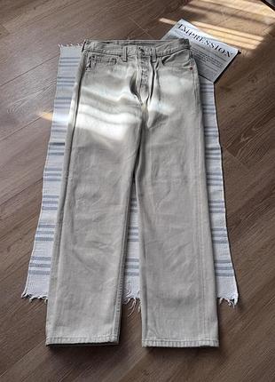 Прямі бежеві джинси levi’s 2