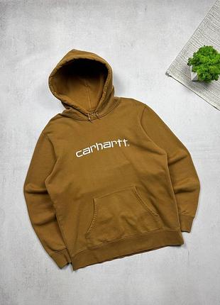 Худі чоловіче carhartt big logo оригінал vintage skateboarding y2k