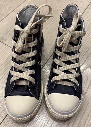 Шкіряні кеди converse