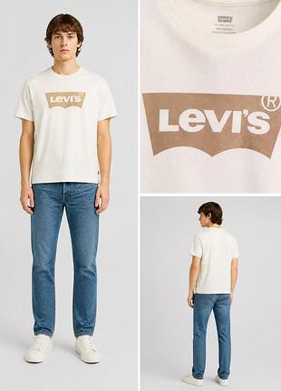 Футболка levi’s / футболка левіс бавовняна з логотипом | оригінал | xl