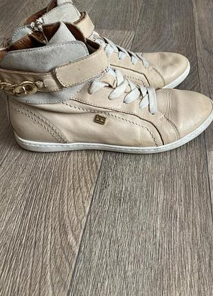 Боендовые ботинки tommy hilfiger кожа