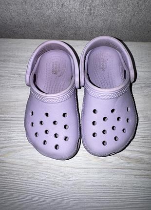 Сабо crocs, кроксы crocs на девочку, crocs c7 4