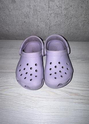 Сабо crocs, кроксы crocs на девочку, crocs c7 3